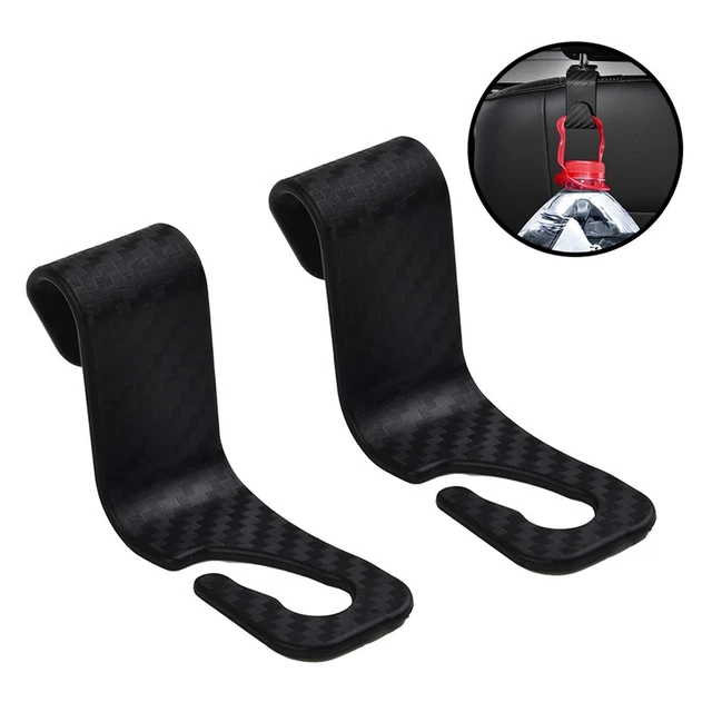 Gancio interni carrello sacchetti di plastica sedile posteriore nero accessori universali ABS