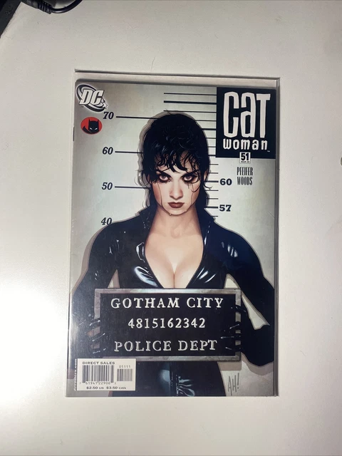 Catwoman #51 Iconic Adam Hughes Mugshot Cover DC 2006