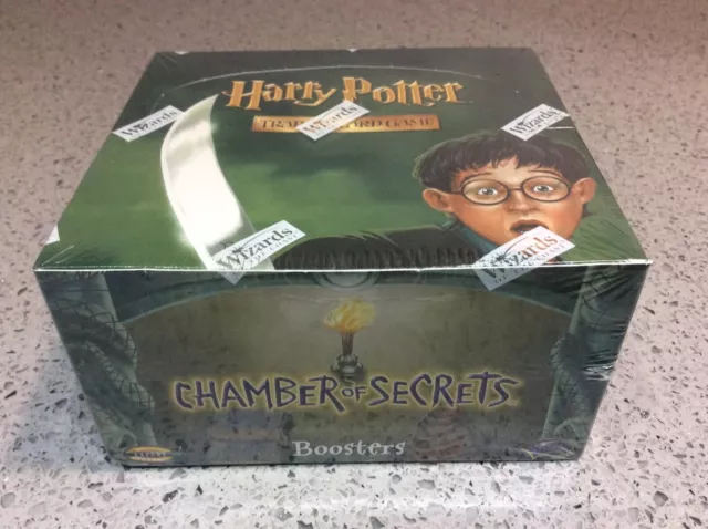 Harry Potter Chamber of Secrets WOTC Wizards TCG Trading Card SEALED BOOSTER BOX