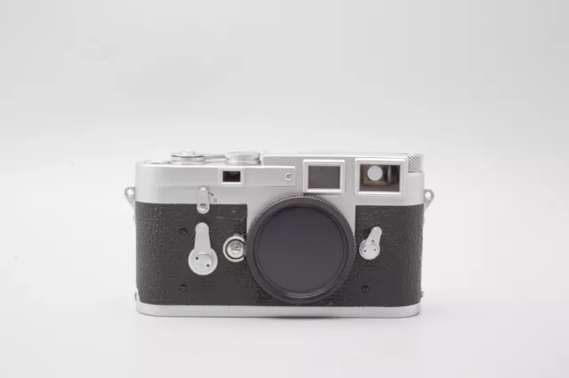 Leica Leitz M3 35mm Rangefinder Film Camera Body, Double Stroke DS, M3