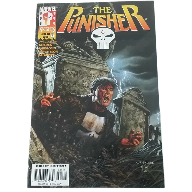 THE PUNISHER Volume 2 Issue #3 January 1999 Marvel Comics