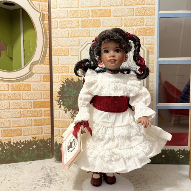Wendy Lawton PRECISELY PALOMA Merely Me Collection Doll 9" 2002 Wood Body