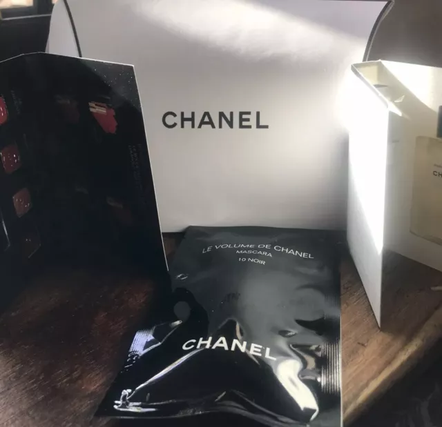 Chanel Beauty Barritz edp , volume mascara and 4 rouge velvet lipstick GWP BOXED