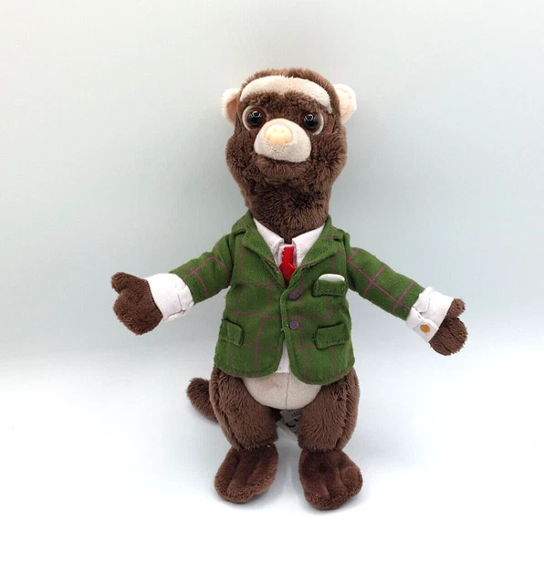 PELUCHE PUBLICITAIRE DOUDOU Herve les furets en costume 28 cm EUR 21 90 PicClick FR