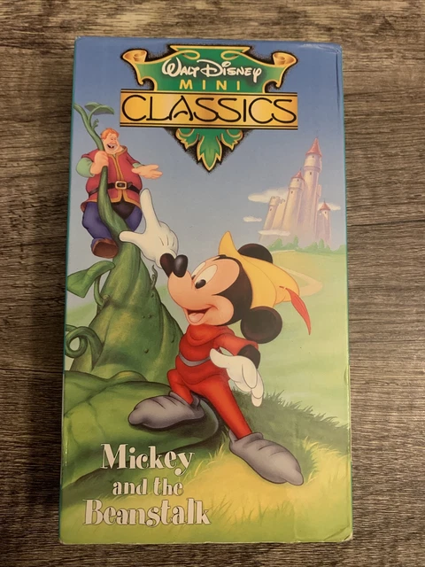DISNEY MINI CLASSICS Mickey and the Beanstalk VHS EUR 6,55 - PicClick FR