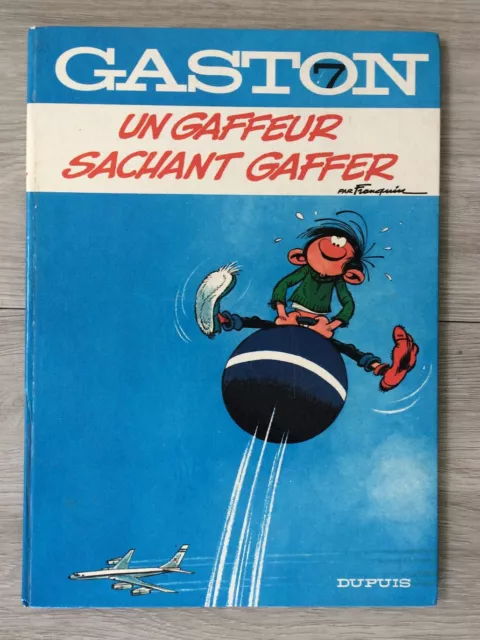 Gaston Lagaffe N°7 Franquin Edition Originale 1969