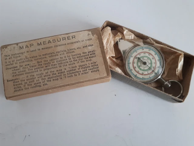 Machine Map Reader VINTAGE SCIENTIFIC MAP Reader for Maps . Used with originsl box . £10. ...