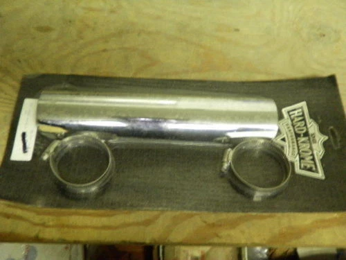 New DG Performance Hard Krome 12in Heat Shield & Clamps
