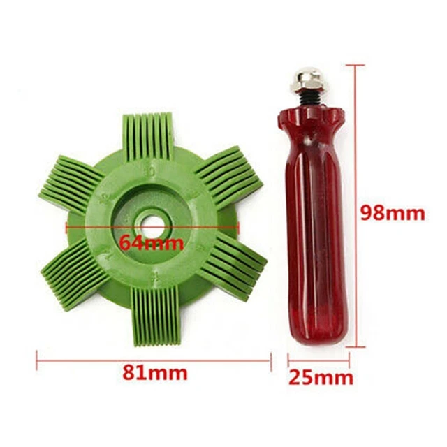 Peigne à ailettes Humidificateur Compact Nettoyage Outil Peigne Étoile 2