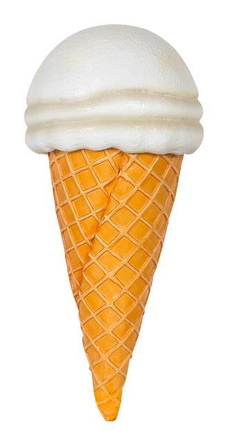 Ice Cream Statue - Chocolate Hanging Ice Cream Statue 3FT- Indoor Outdoor