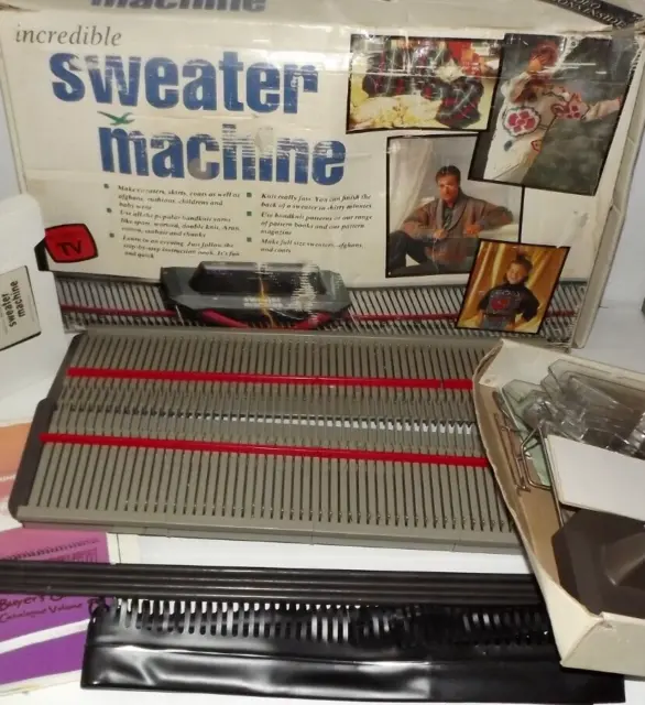 BOND Incredible Sweater Knitting Machine All Accessories Pattern
