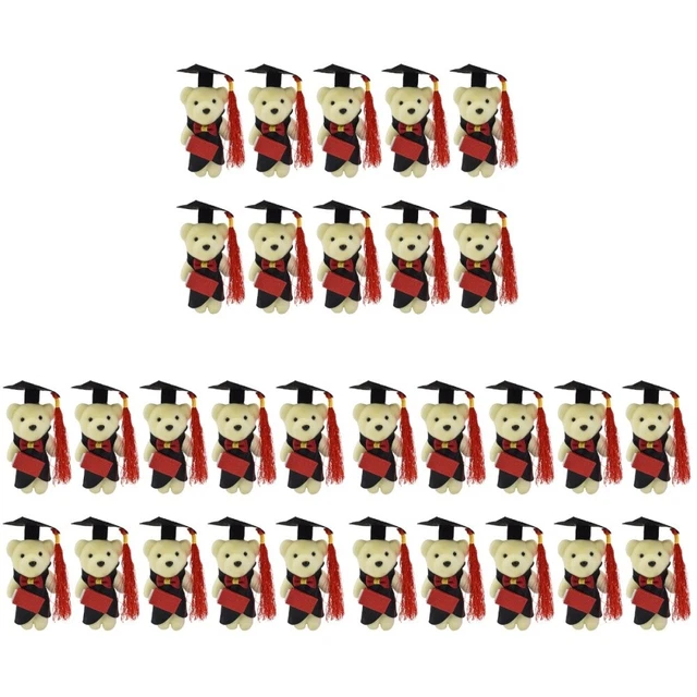 30 pcs Ours Poupée Stand Graduation Ours Graduation Ours