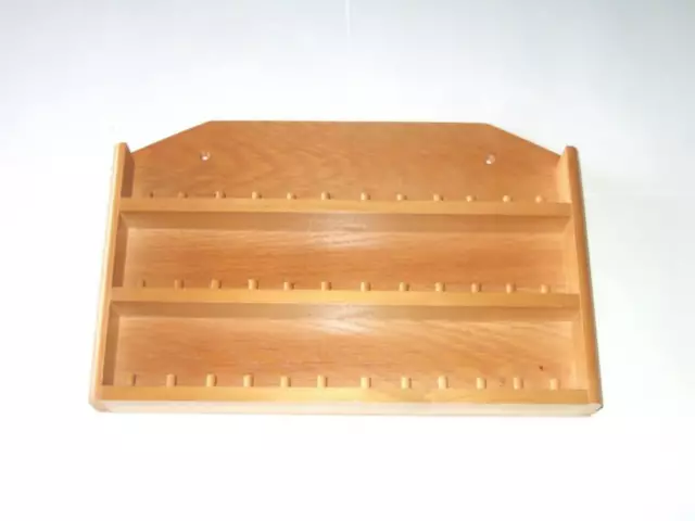 36pc Wooden Thimble Display Rack with Sides ( Pine )( huge range - see list )
