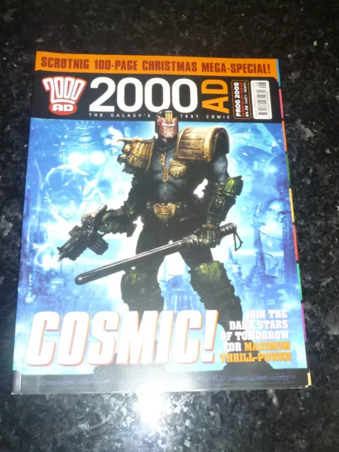 2000 AD Comic - PROG 2008 - Year End Special - Date 12/01/2008 - UK Paper Comic