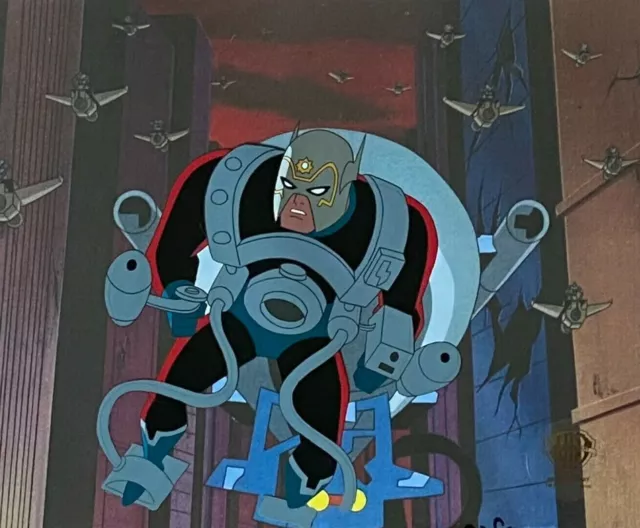 BRUCE TIMM rare ORION cel APOKOLIPS NOW Part 2 Kirby New Gods STAS BTAS WB COA