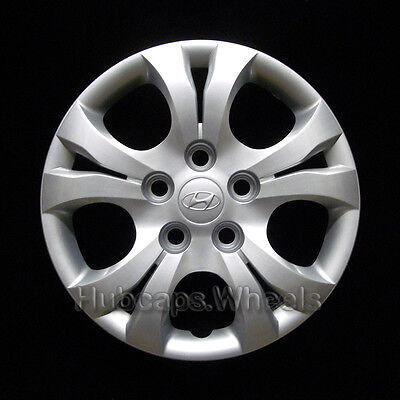 Hyundai Elantra 2010-2016 Hubcap - Genuine Factory OEM Wheel Cover 55566 Silver
