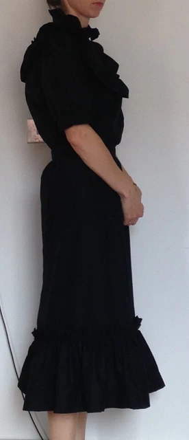 Edwardian late victorian style Women girls Dress long