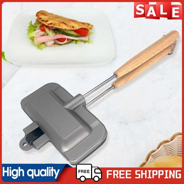 Padella per friggere a sandwich resistente alle alte temperature pane tostato padella strumenti da cucina