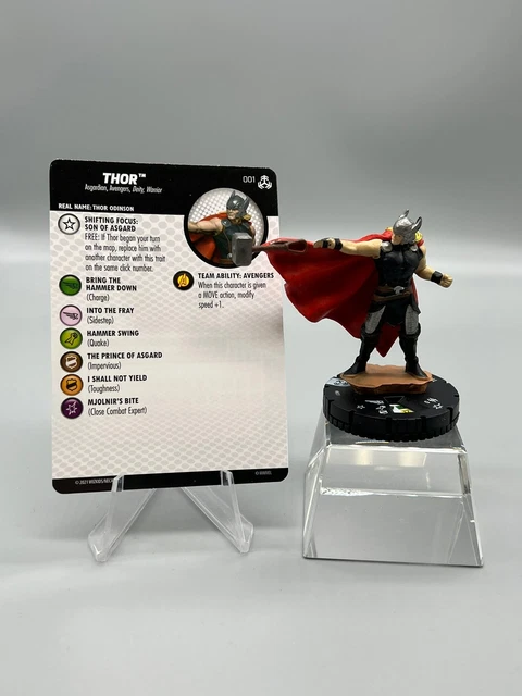 HeroClix Marvel Avengers War of the Realms #001 Thor