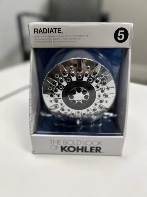 Cabezal de ducha multifunción Kohler R75563-G-CP Radiate 1,75 GPM