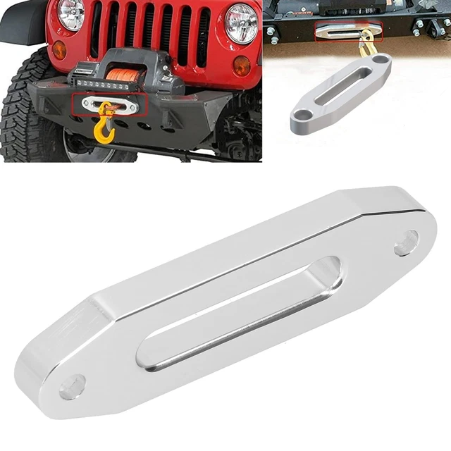 Car 3000‑4000lbs Hawse Fairlead Synthetic Winch Rope Cable Lead Guide