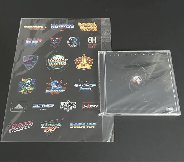 BAD HOP WORLD DVD CD セット YOKOKAMA AREANA BAD HOP WORLD CD DVD unopened with sticker limited edition