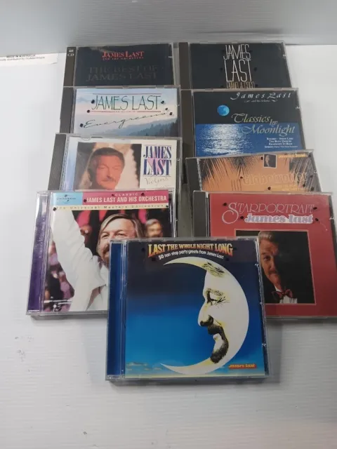 James Last x 9 Disc CD Bundle  various compact disc James Last and his orchestra