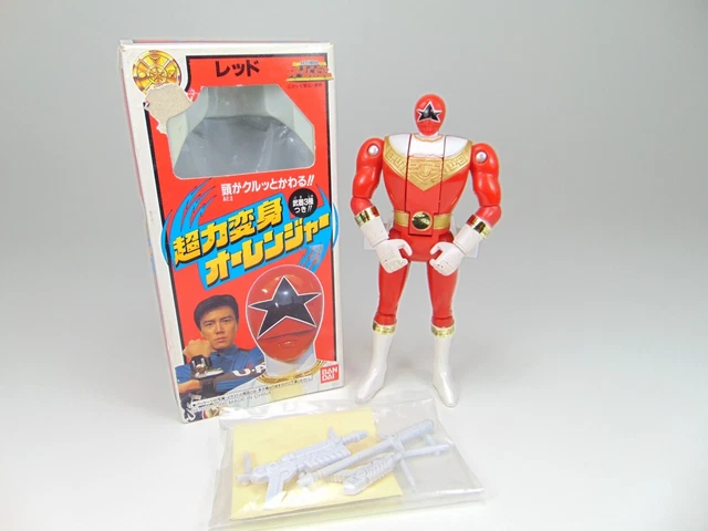3oh Ranger Red POWER RANGERS Zeo Ohranger Ranger Red Bandai Vintage 1995 Japan China ...