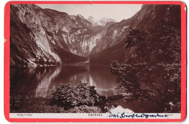 Fotografie Atelier Fernande, Wien, Ansicht Königssee, Obersee - Panorama