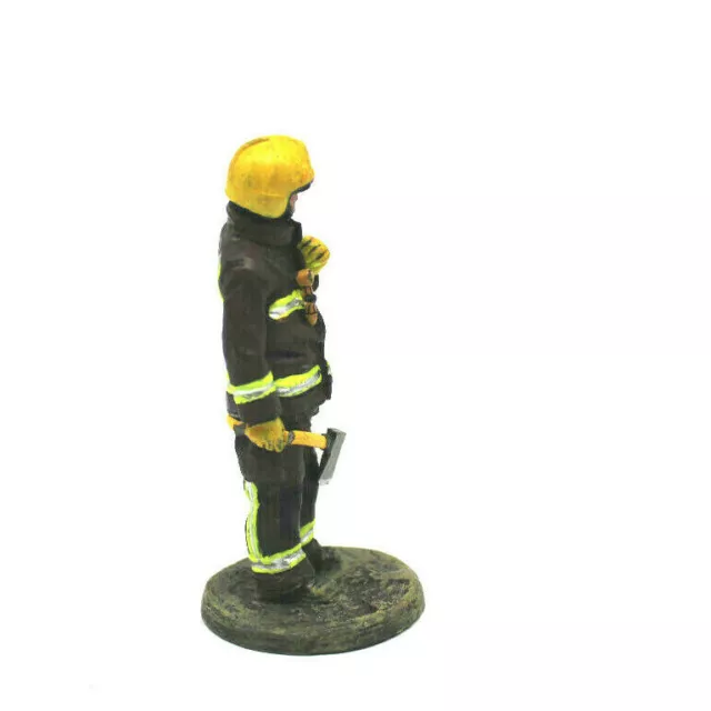 delPrado collection Feuerwehr Figur, Fireman London G-B,2003 Zinnfigur 3