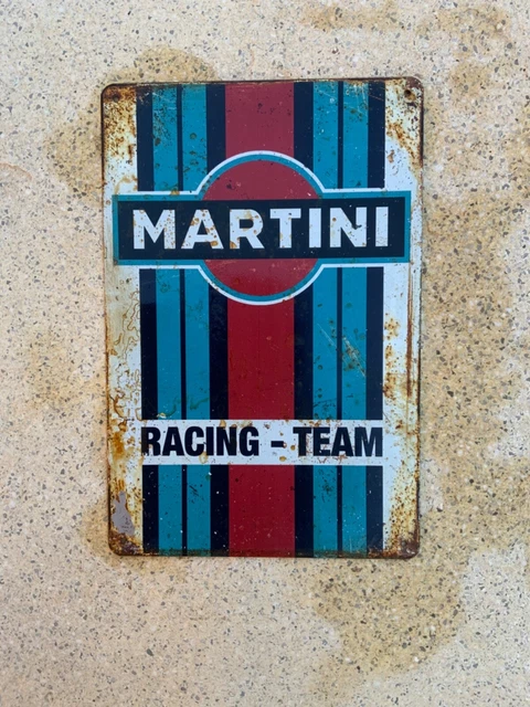 Gulf Motorsport Vintage Metallblech Neu Grösse: 20X30 cm (Neu und