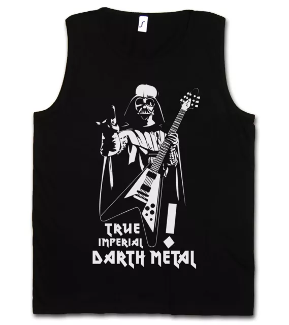 TRUE IMPERIAL DARTH METAL TANK TOP Star Dark Vader Wars Music Black Gothic Death