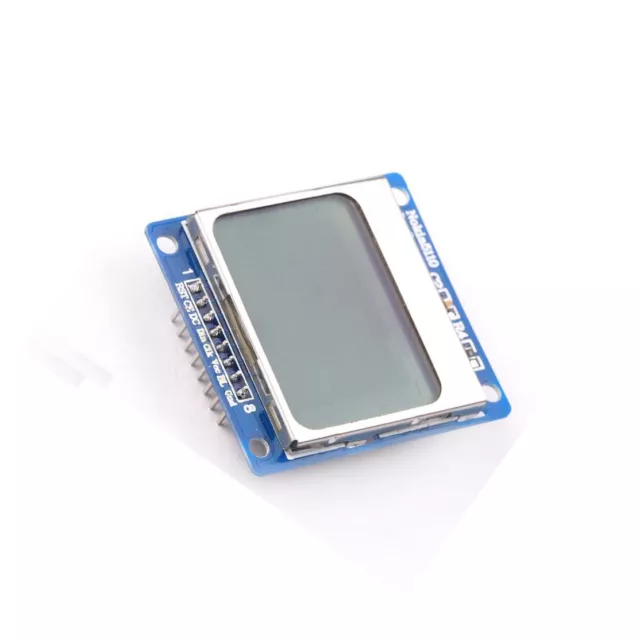 84x48 Nokia LCD Module Blue Backlight Adapter PCB Nokia 5110 LCD For Arduino NEW