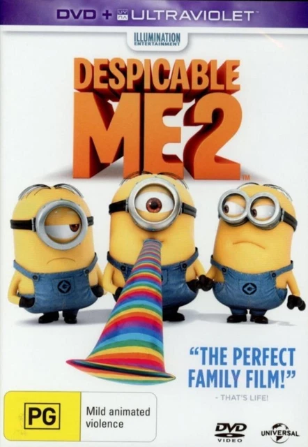DESPICABLE ME 2 DVD Steve Carell (2013) £18.98 - PicClick UK