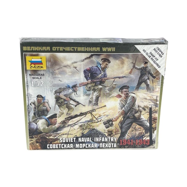 ICM-(-) 1:35 – Infanterie soviétique motorisée (1979–1988) 4 Figurines
