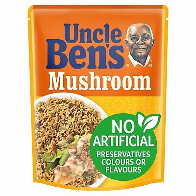 Uncle Ben's Special Riz aux champignons - 250 g - Lot de 4