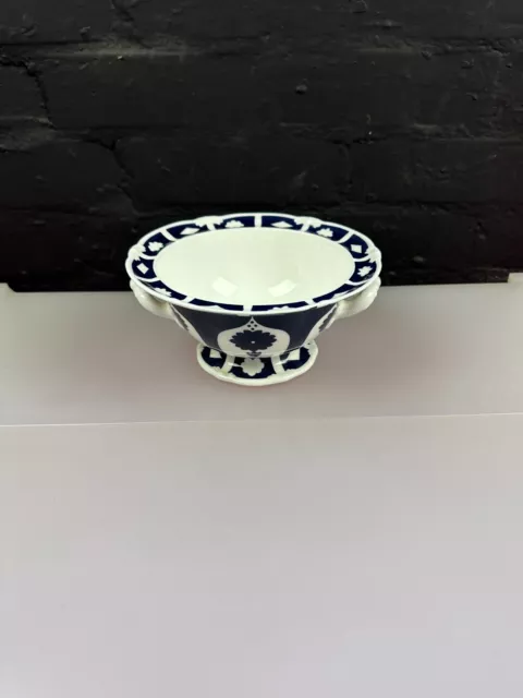 Royal Crown Derby Unfinished Imari 1128 Blue & White Small Sauce Tureen No Lid