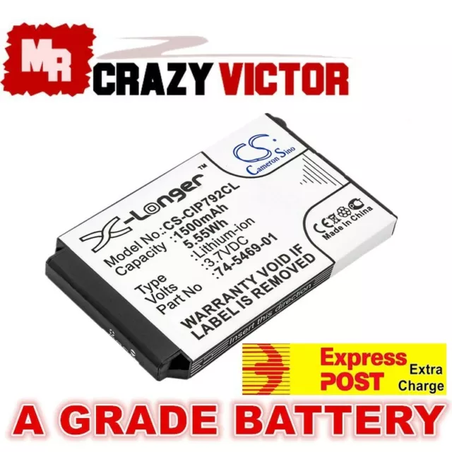 Battery For CISCO U8ZBAE12 CP-7925G-A-K9 CP-7925G-EX-K9 CP-BATT-7925G-STD