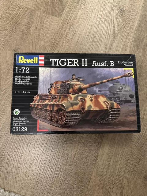 Revell 03129 Tiger II Ausf. B Henschel Turret 1/72