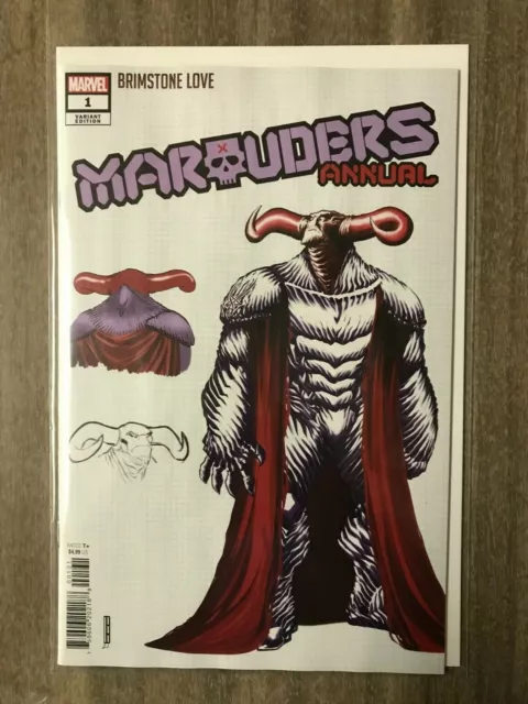 Marauders Annual #1 Baldeon 1:10 Design Variant NM