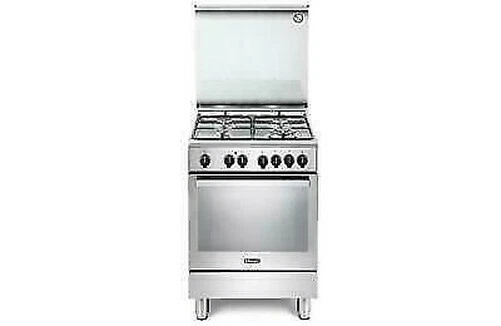 Delonghi PEMX64ED Cuisine 60X60 4 Feux Tr. Couronne Four Électrique Multif. Inox