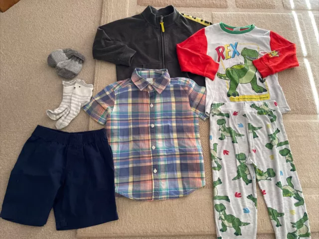 Boys Clothing Bundle Age 2-3 Years Shirt Jacket Shorts Pyjamas Etc