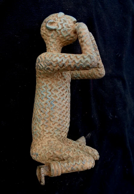 Statuaire en bronze GURUNSI Burkina Faso 22 cm art africain afrikanische Kunst
