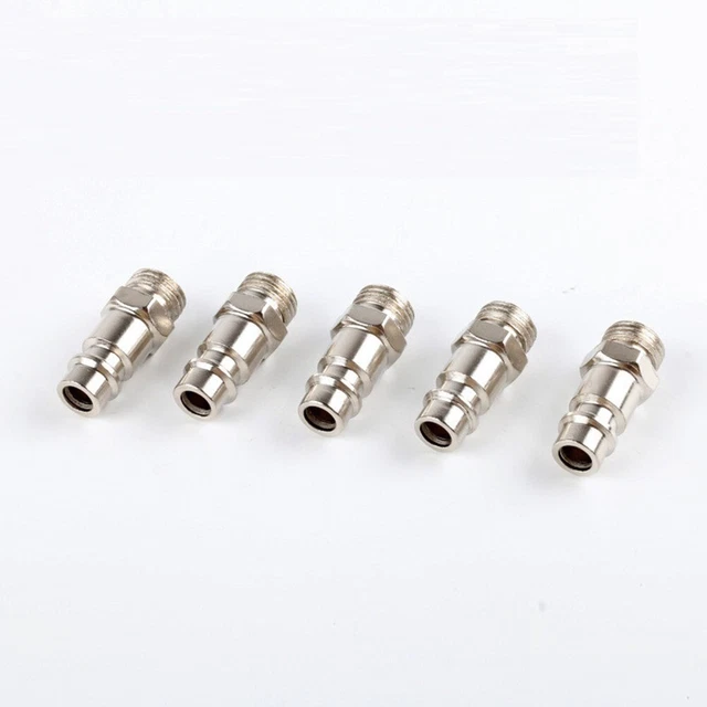 Hose Connector Quick Release 5pcs/Set Connectors EURO Air Line Fitting