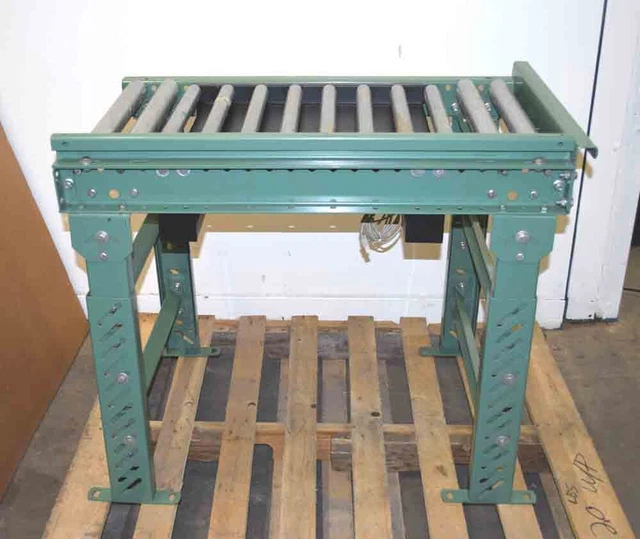 Roach Roller Conveyor Section w/ Mettler Toledo Scale 5VDC Cap.:300lbs Adj.-Ht.