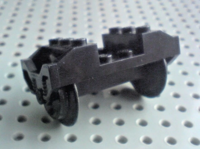 LEGO TRAIN WHEEL Holder 3x6 with Wheels [2878c01] - Black x1 £6.18 ...