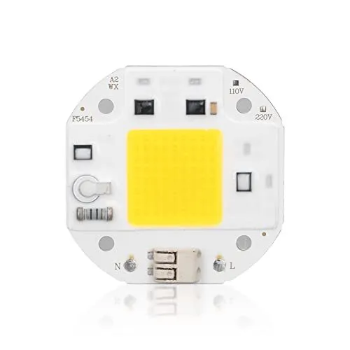 Hapivida Chip LED ad Alta Potenza, Perline Lampada COB da 50 W/70 W/100 (v9N)