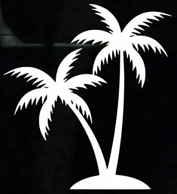Palm Tree Home Décor Car Window Vinyl Decal  Sticker Tropical Beach