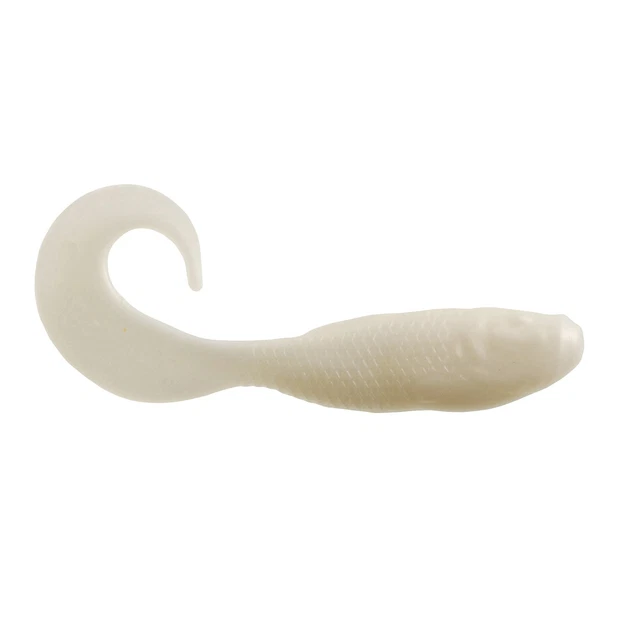 Berkley Gulp! Alive Swimming Mullet Soft Fishing Bait Pearl White