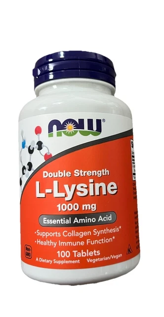 Now L-Lysine 1000Mg Tab 100S main image 0